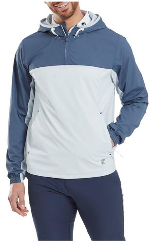 FootJoy TempoSeries Hoodie herr jacka, dark denim/skyway