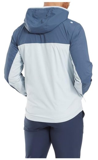 FootJoy TempoSeries Hoodie herr jacka, dark denim/skyway