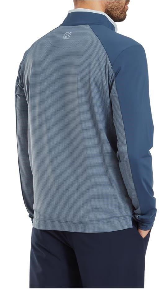 FootJoy TempoSeries Mixed Texture Chill-Out herr sweatshirt, dark denim