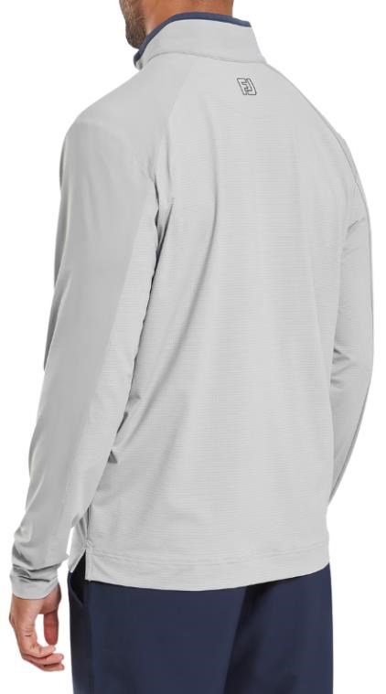 FootJoy TempoSeries Mixed Texture Chill-Out herr sweatshirt, grå