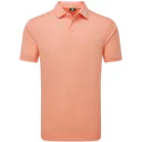 FootJoy Stretch Pique Solid herr polo, papaya
