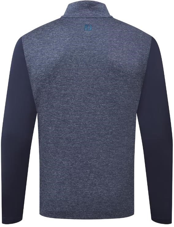 FootJoy Tonal Heather Chill-Out herr sweatshirt, navy
