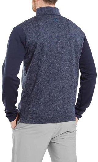 FootJoy Tonal Heather Chill-Out herr sweatshirt, navy