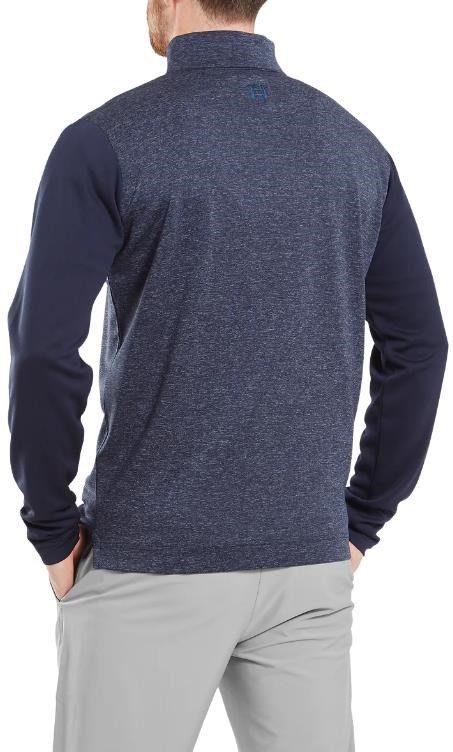 FootJoy Tonal Heather Chill-Out herr sweatshirt, navy