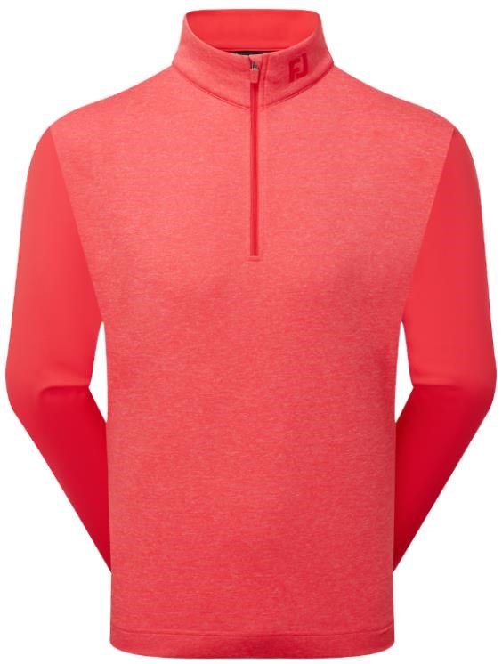 FootJoy Tonal Heather Chill-Out herr sweatshirt, hibiscus