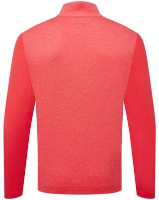 FootJoy Tonal Heather Chill-Out herr sweatshirt, hibiscus