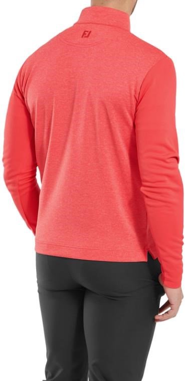 FootJoy Tonal Heather Chill-Out herr sweatshirt, hibiscus