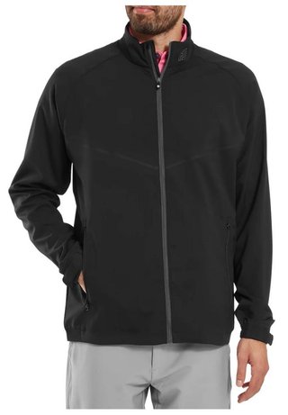 FootJoy Full-Zip Zephyr Windshirt herr jacka, svart