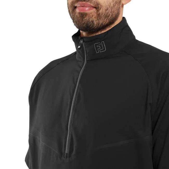 FootJoy Zephyr Short Sleeve Windshirt herr jacka, svart