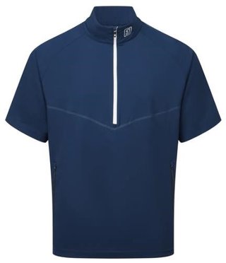 FootJoy Zephyr Short Sleeve Windshirt herr vindjacka, navy