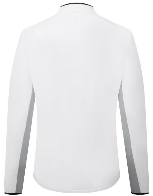 FootJoy 1/4-Zip LS Sun Protection damskjorta, vit