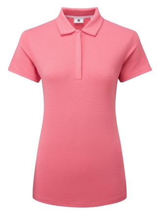 FootJoy Jacquard SS dampolo, pink lemonade
