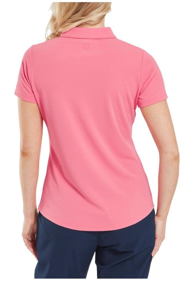 FootJoy Jacquard SS dampolo, pink lemonade