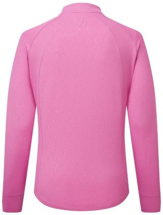 FootJoy Embossed Full-Zip Midlayer damtröja, berry