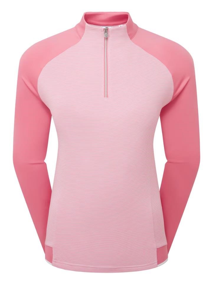 FootJoy 1/4-Zip Midlayer damtröja, pink lemonade