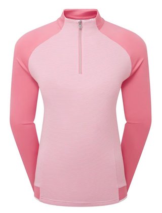 FootJoy 1/4-Zip Midlayer damtröja, pink lemonade