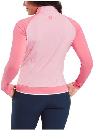FootJoy 1/4-Zip Midlayer damtröja, pink lemonade