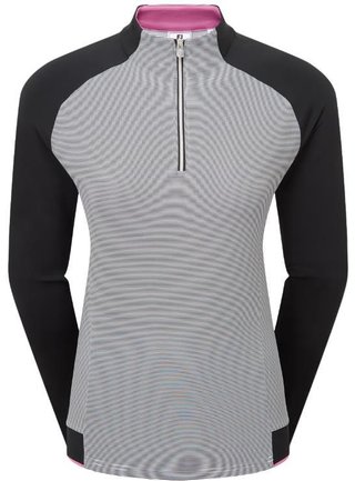 FootJoy 1/4-Zip Midlayer dam sweatshirt, svart