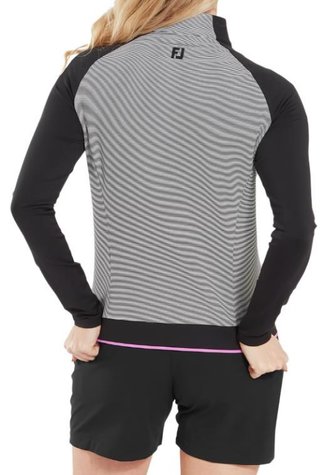 FootJoy 1/4-Zip Midlayer dam sweatshirt, svart