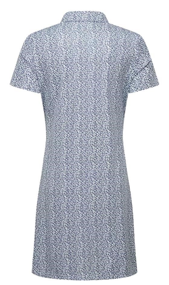 FootJoy Animal Print damklänning, white/skyway/navy