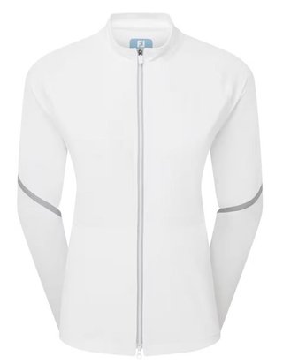 FootJoy TempoSeries Full-Zip damjacka, vit/silver