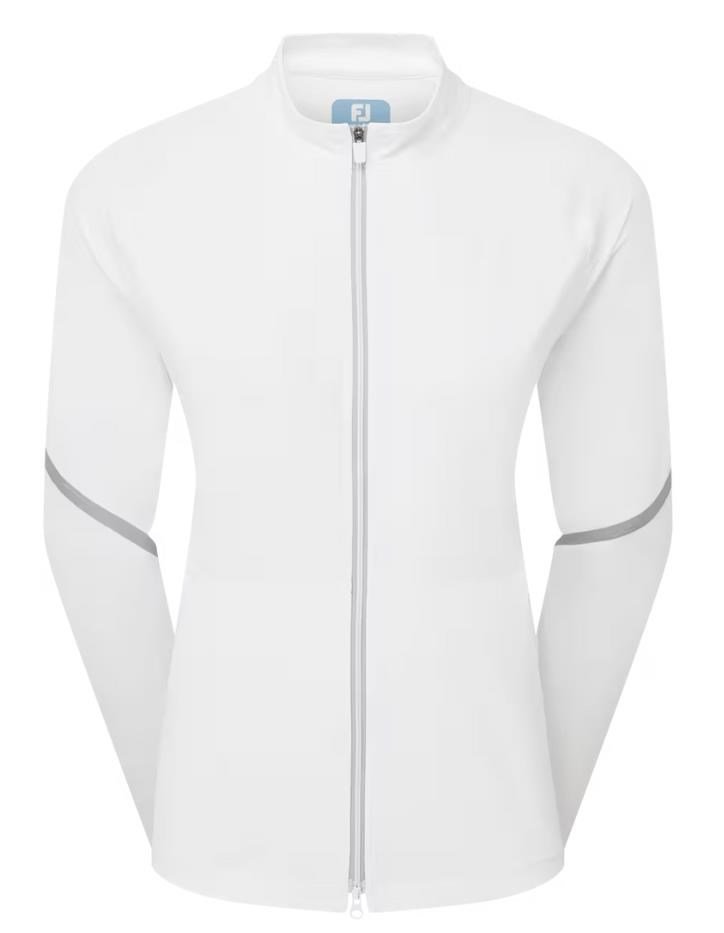 FootJoy TempoSeries Full-Zip damjacka, vit/silver