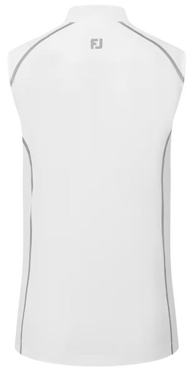 FootJoy TempoSeries Full-Zip damväst, vit/silver