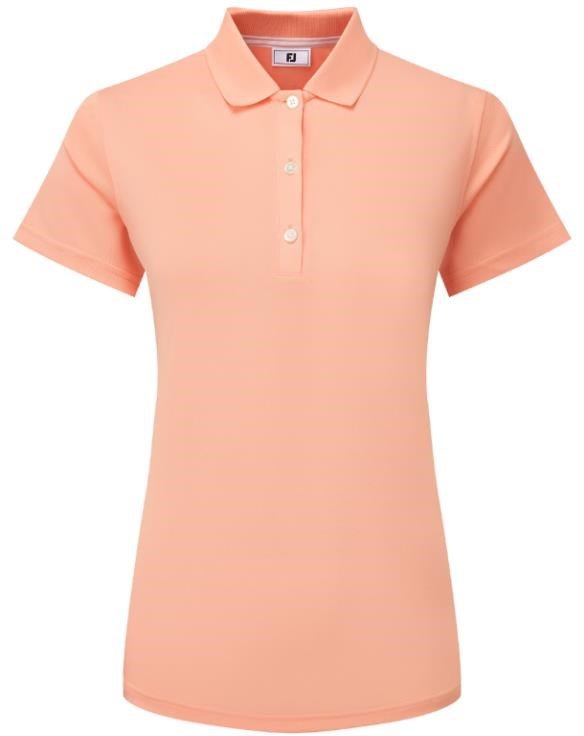FootJoy Stretch Pique Solid dampolo, papaya