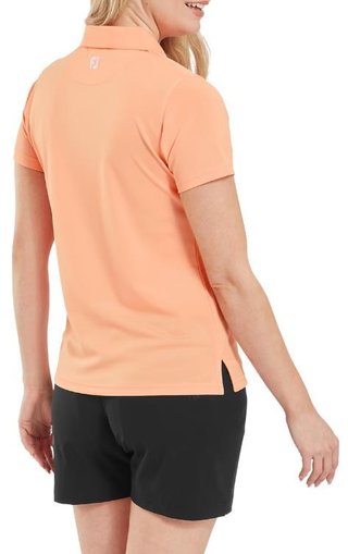 FootJoy Stretch Pique Solid dampolo, papaya