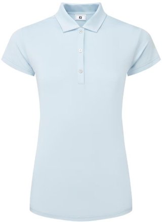 FootJoy Cap Sleeve Lisle dampolo, skyway