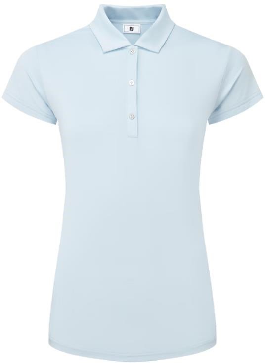 FootJoy Cap Sleeve Lisle dampolo, skyway