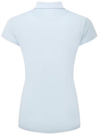 FootJoy Cap Sleeve Lisle dampolo, skyway