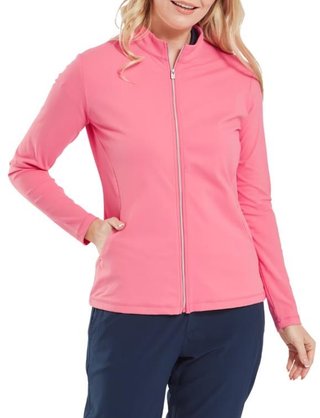 FootJoy Full-Zip Midlayer damtröja, pink lemonade