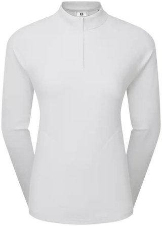 FootJoy Half-Zip Midlayer damtröja, vit
