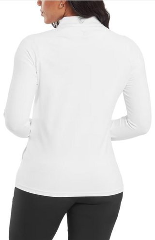 FootJoy Half-Zip Midlayer damtröja, vit