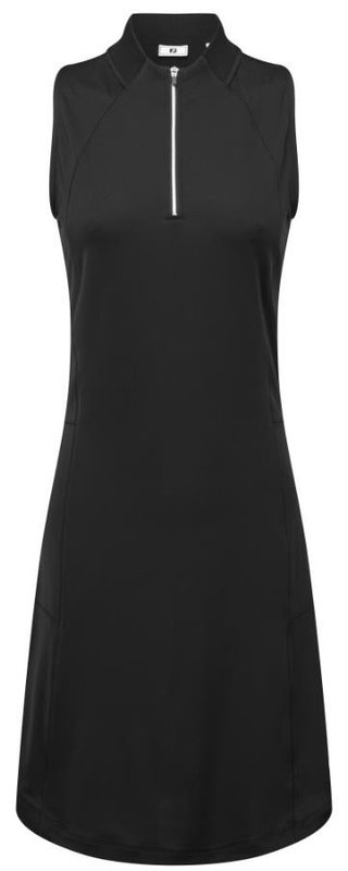 FootJoy 1/4-Zip Sleeveless damklänning, svart