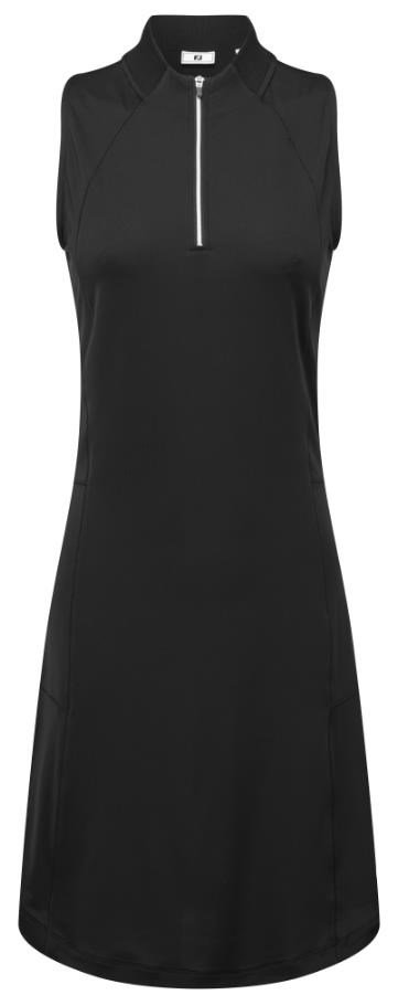 FootJoy 1/4-Zip Sleeveless damklänning, svart