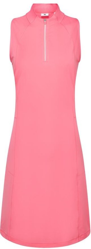 FootJoy 1/4-Zip Sleeveless damklänning, pink lemonade