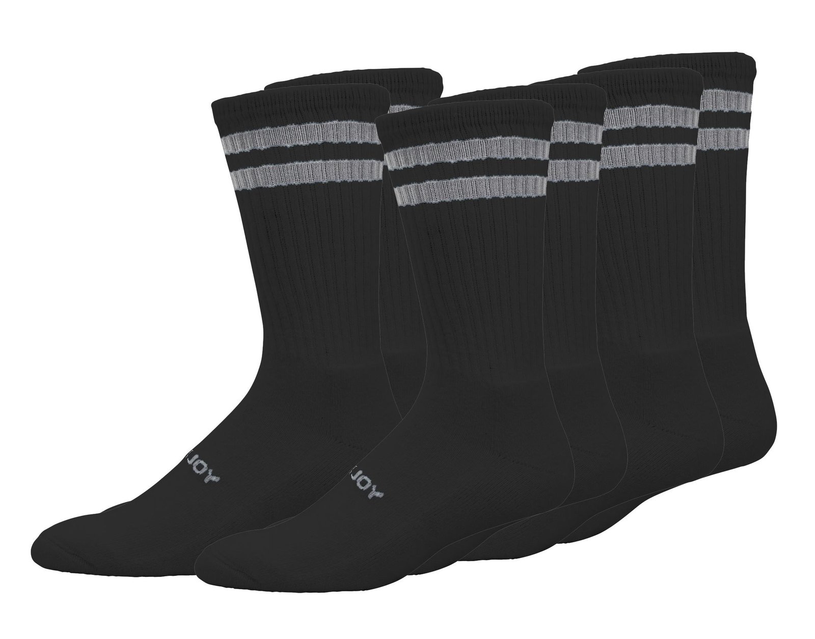 FootJoy Comfortsof Crew herr strumpor, svarta, EUR 39-46 (3pairs)
