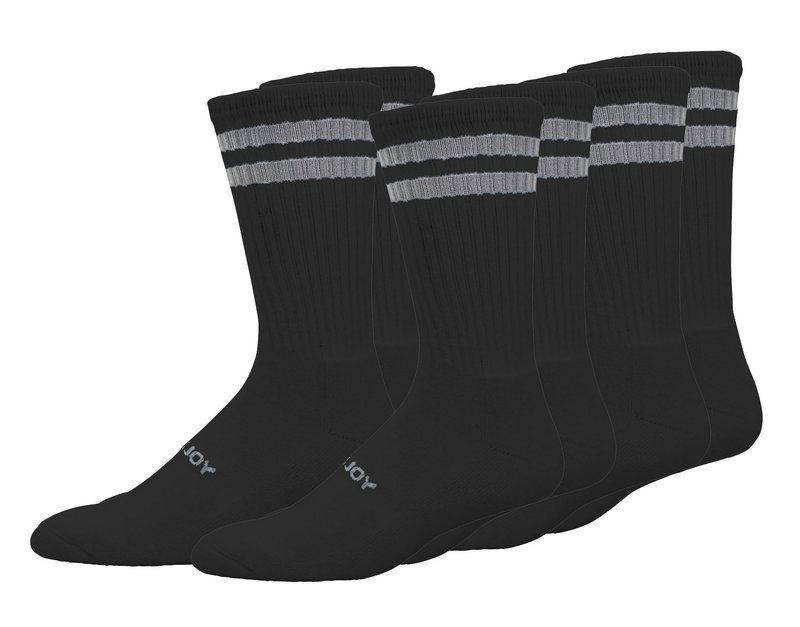 FootJoy Comfortsof Crew herr strumpor, svarta, EUR 39-46 (3pairs)