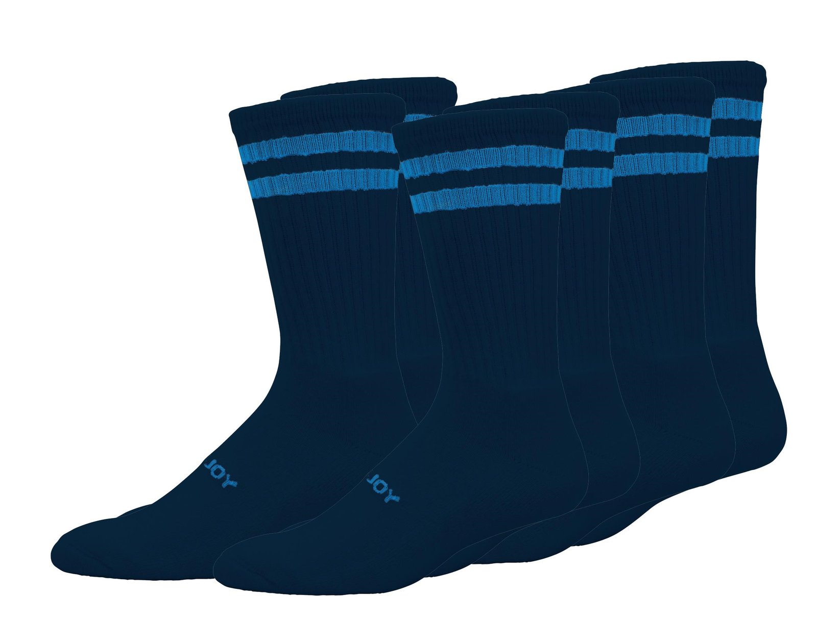 FootJoy Comfortsof Crew herrsockor, marinblå (3 par)