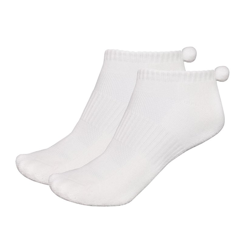 FootJoy ProDry Pom-Pom damstrumpor, vita