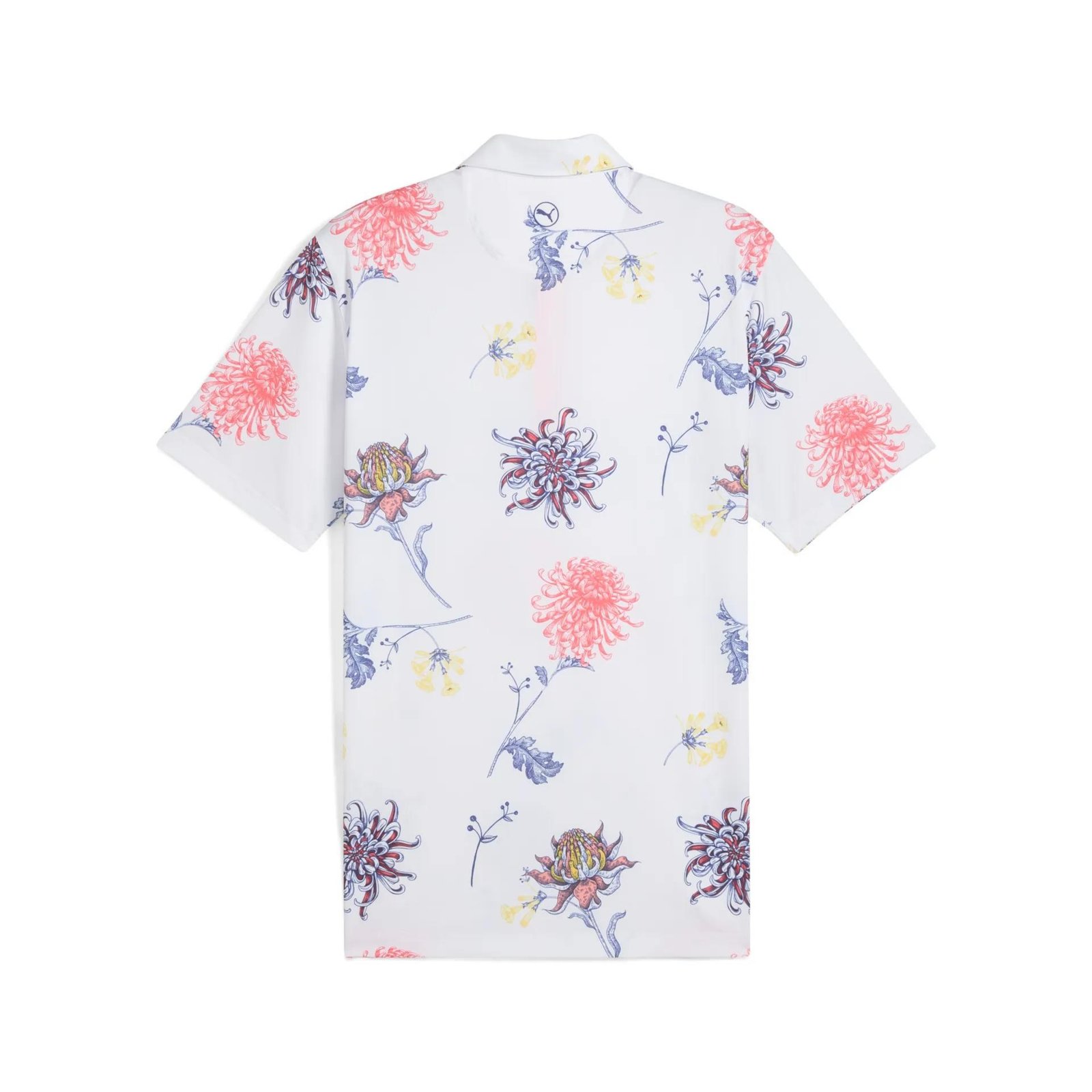 Puma Mattr Dahlia herr polo, white glow/peach frost