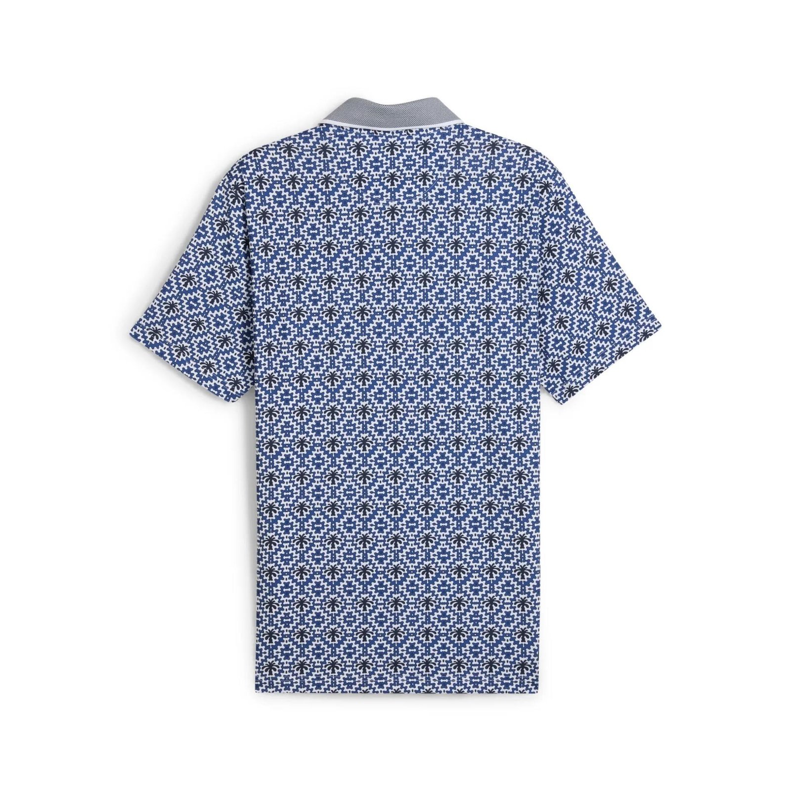 Puma X PTC Tile herr polo, white glow/deep navy