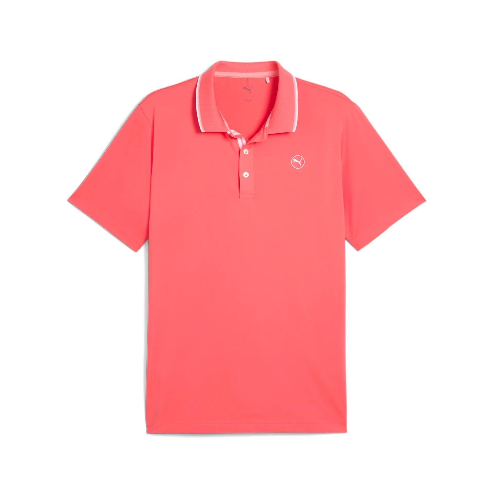 Puma Mattr Elevated Solid herr polo, peach frost