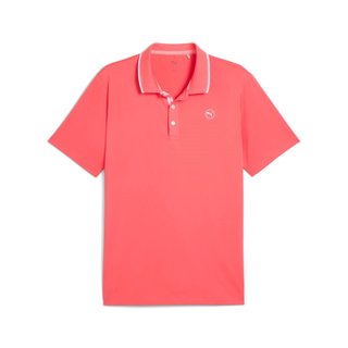 Puma Mattr Elevated Solid herr polo, peach frost