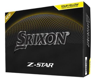 Srixon Z-STAR golfbollar, gula