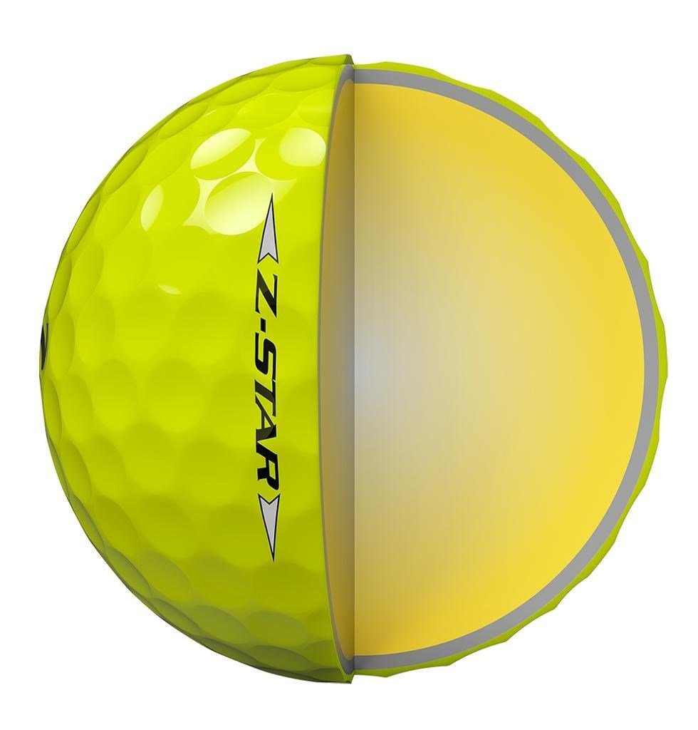 Srixon Z-STAR golfbollar, gula