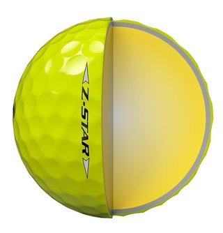 Srixon Z-STAR golfbollar, gula
