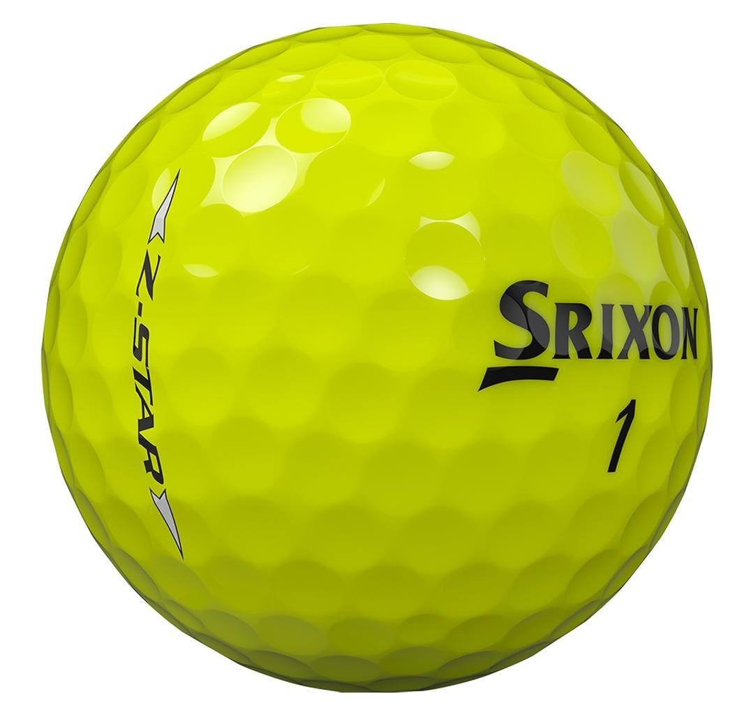 Srixon Z-STAR golfbollar, gula